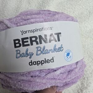 Bernat Baby Blanket Yarn - Purple